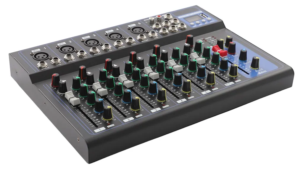 Console de mixage analogique à 7 pistes série MX-700 pour sonorisation - 4