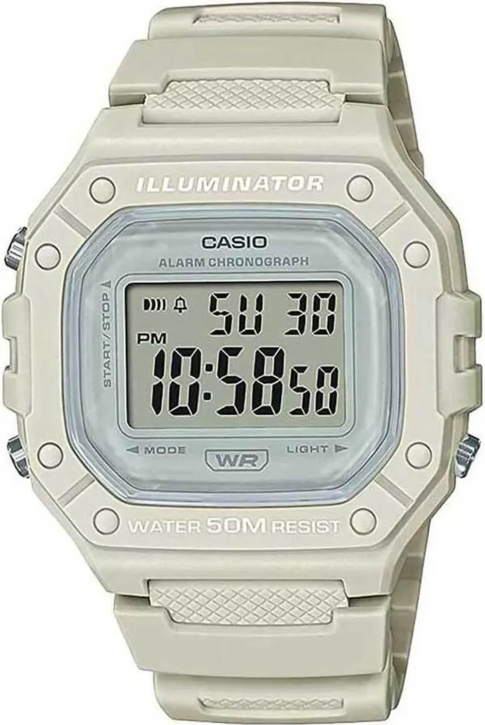 Montre sport Casio idéale pour le running et les sorties outdoor