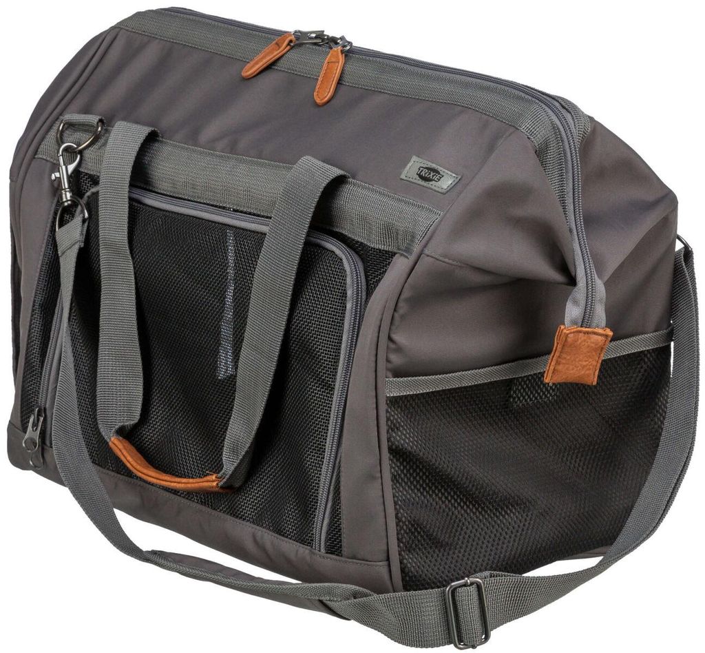 TRIXIE Tasche Finlay - schwarz/grau - 43 × 26 × 32 cm