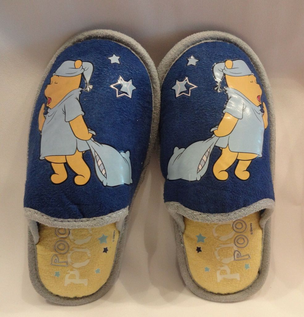 Winnie Pooh Kinder Mädchen Jungen Pantoffeln Hauschuhe Produktbild 1