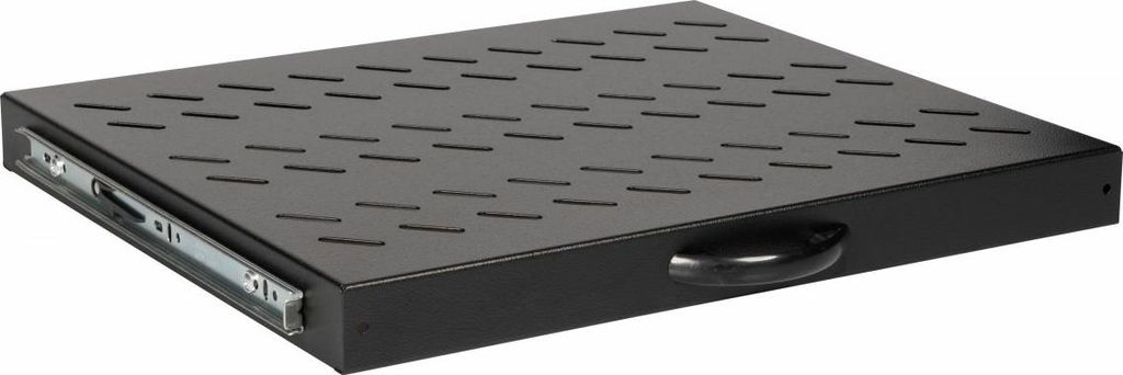 Equip 19" Fachboden aus. für Serverschränke 60cm 1U schwarz