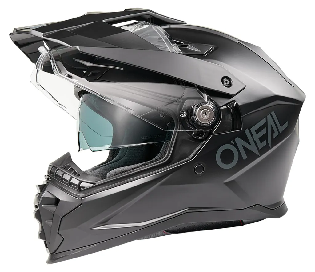 Casque intégral Dual Sport O'Neal D-SRS noir XXL avec visière solaire