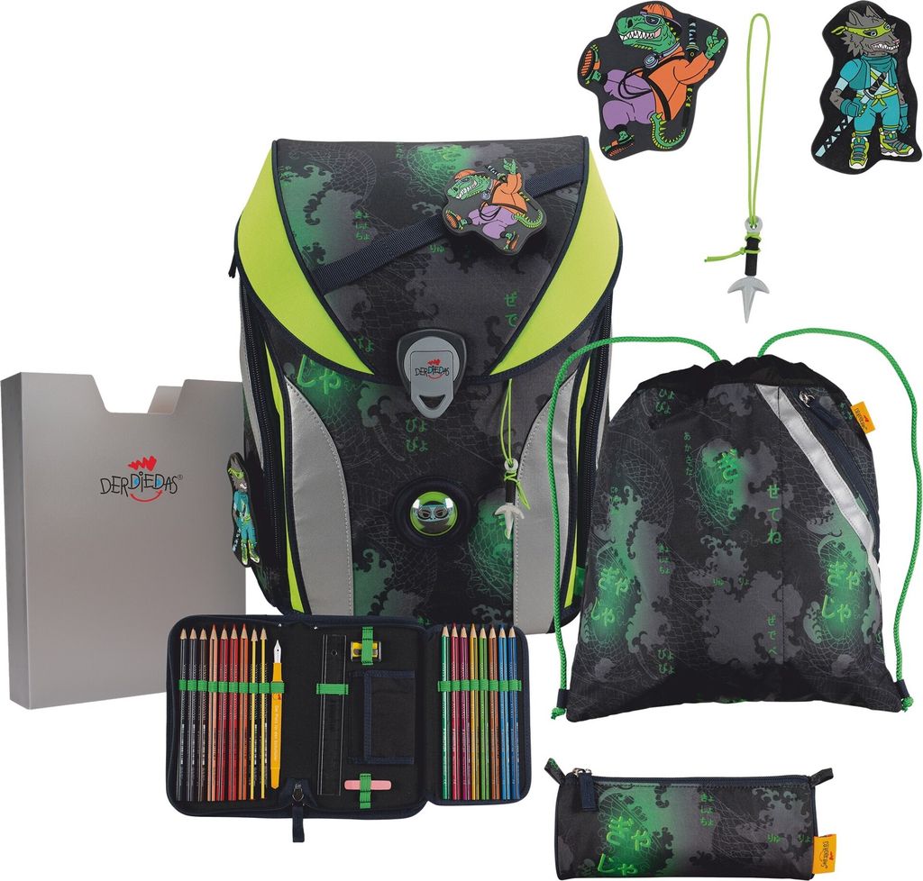 DerDieDas Set ErgoFlex MAX Fun 5-teilig Produktbild 