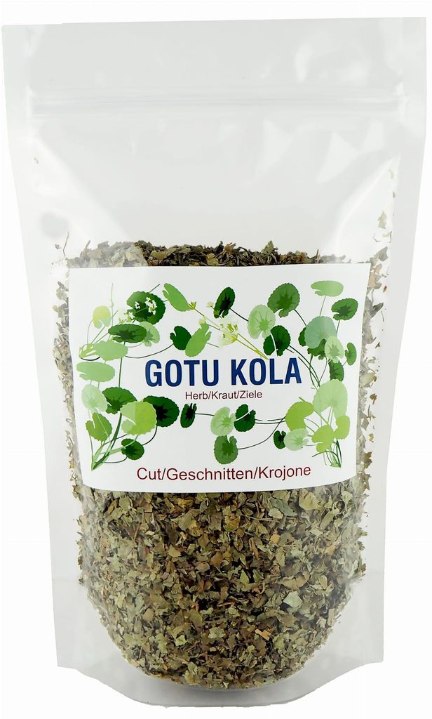 Gotu Kola geschnitten - Kräutertee Ayurveda (Centella) 500 Produktbild 