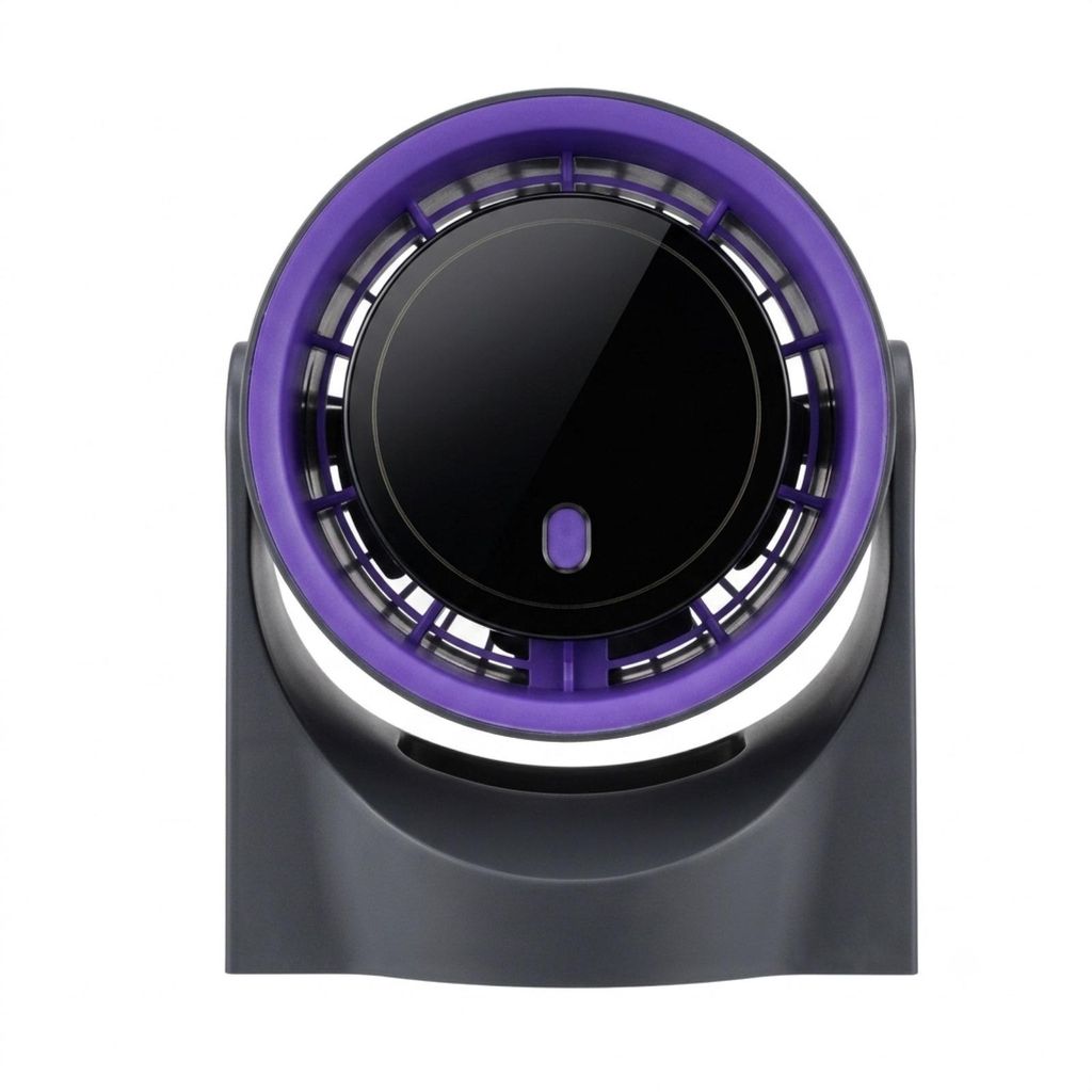 Ventilatore da tavolo e da parete 2-in-1, colore antracite, Immagine del prodotto 