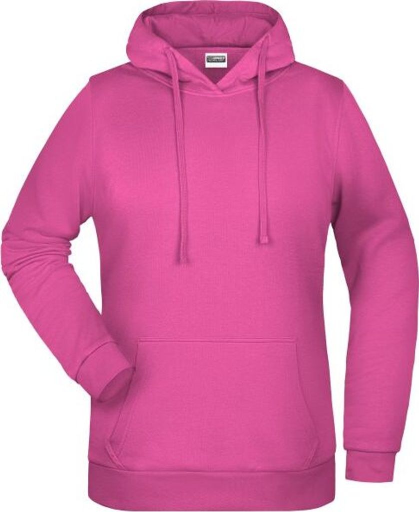 Promo Hoody Lady Klassisches Kapuzensweat pink, Gr. M Produktbild 