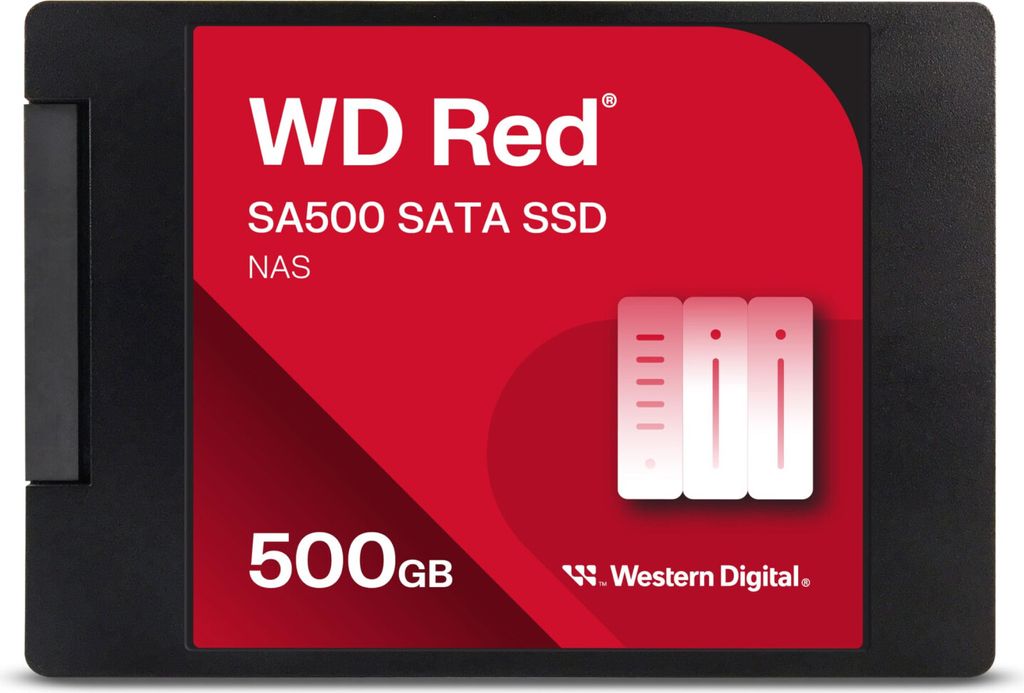 Western Digital Red 500gb Ssd 7 Ssd Schwarz Schwarz One Size