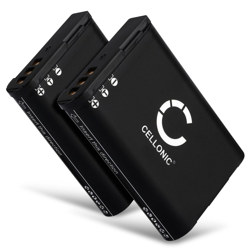 CELLONIC 2x Akku kompatibel mit Nikon Coolpix B700, P600, Produktbild 