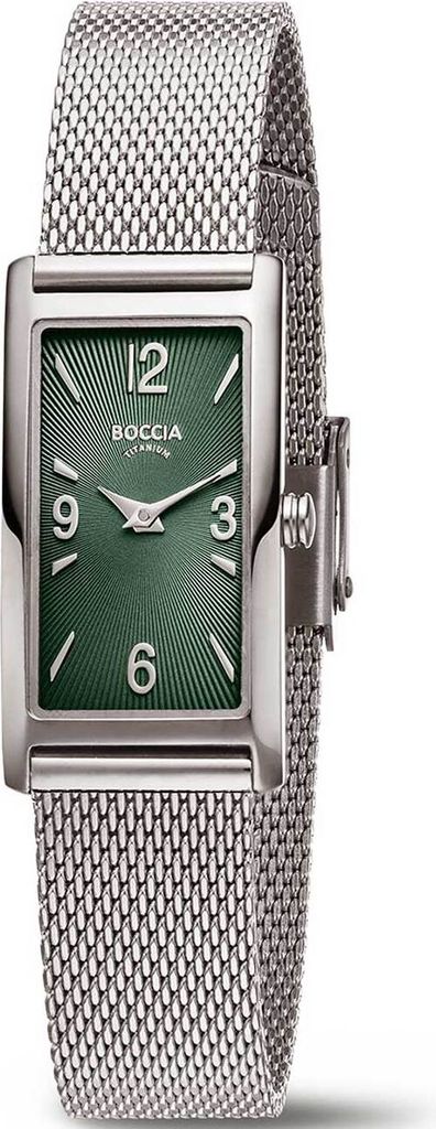 Boccia 3366-01 Damenuhr Titanium 18mm 3ATM