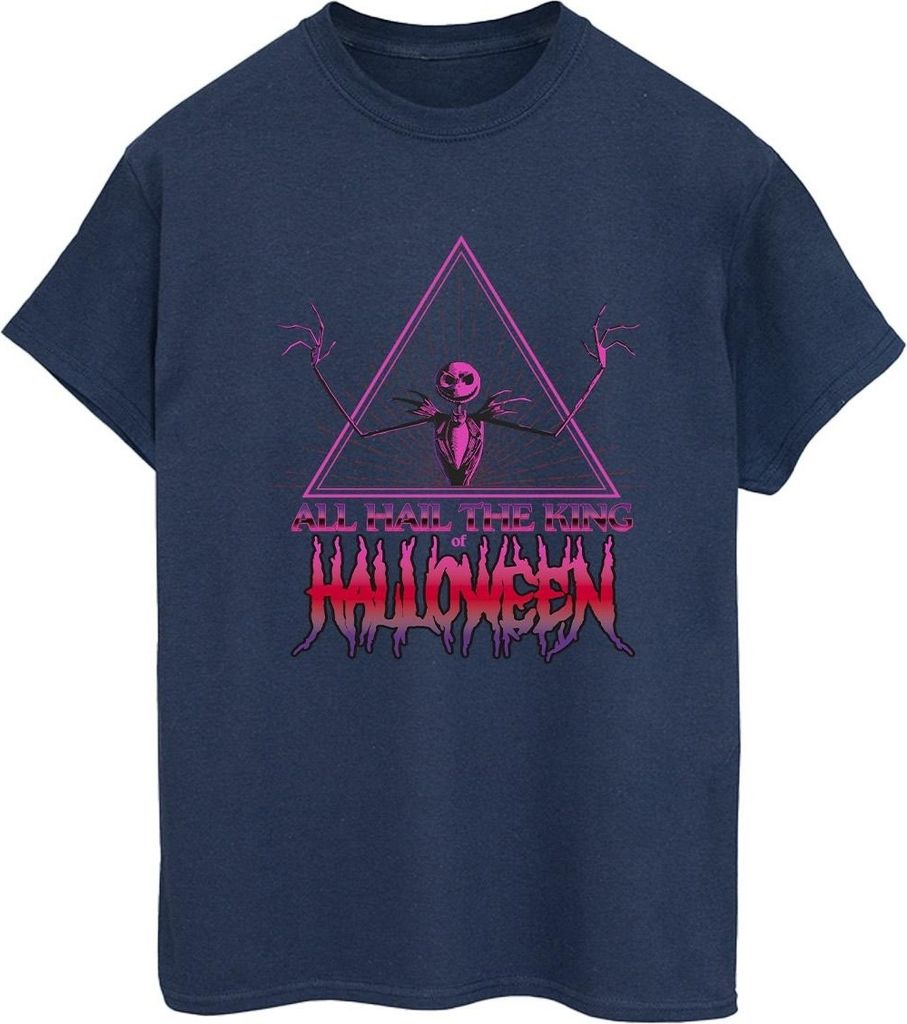 Disney - "The Nightmare Before Christmas Halloween King" T-Shirt für Damen BI41693 (XL) (Marineblau)