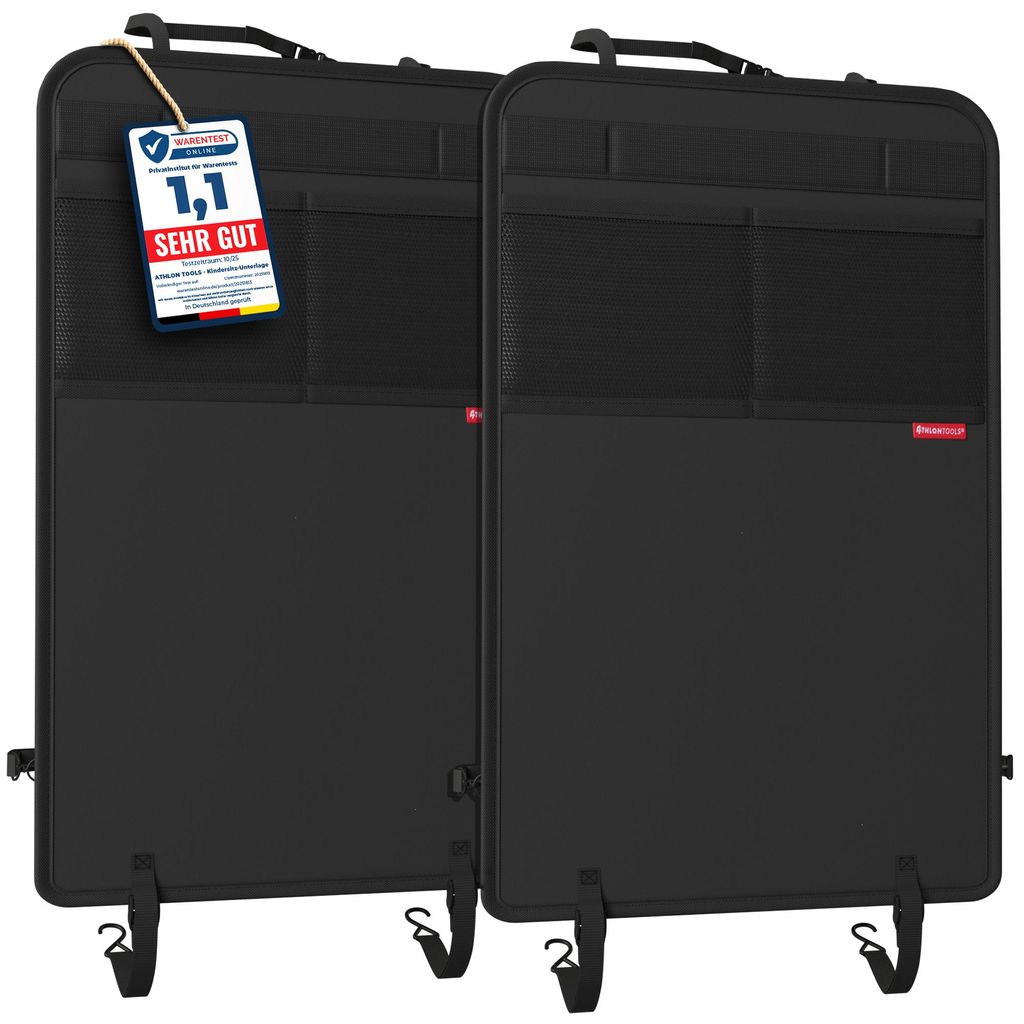 ATHLONTOOLS 2er Set Rückenlehnen-Schutzmatte „Kick-Matte“ - Produktbild 