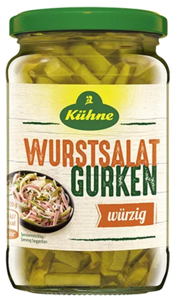 Kühne Wurstsalat Gurken (370 ml) Produktbild 