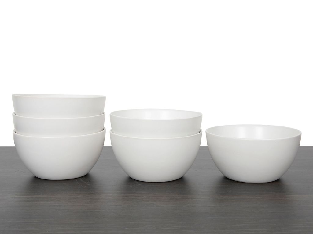 1.06 Müslischale 14,5x7 cm aus Porzellan - 6er Set