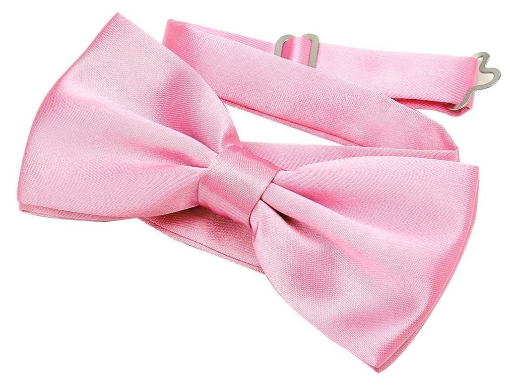 DonDon Edle rosa Fliege bzw. Schleife mit Haken - bereits Produktbild 