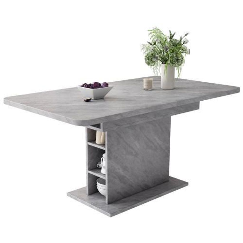 Esstisch mit Aufbewahrung (1-St., 130/70/75 cm), Produktbild 