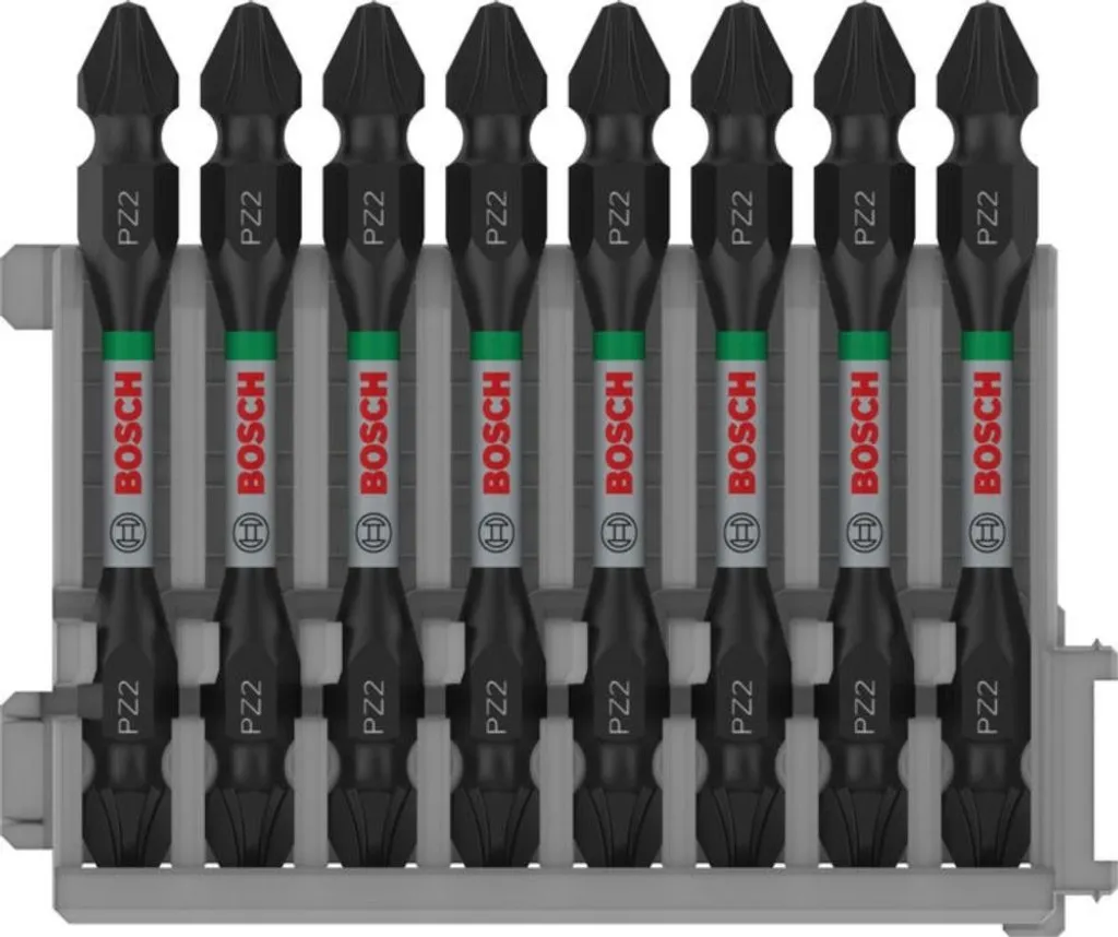 Set Bosch 8 Punte Impact Control PZ2 65mm | Addio Punte Sgranate!