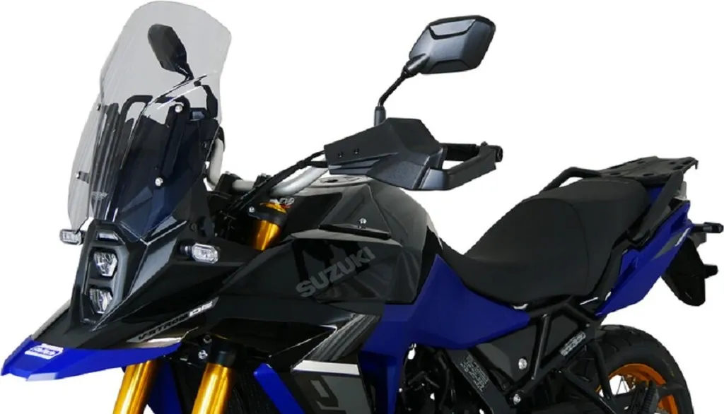 Saute-vent moto touring MRA NTM protection de guidon en pouces