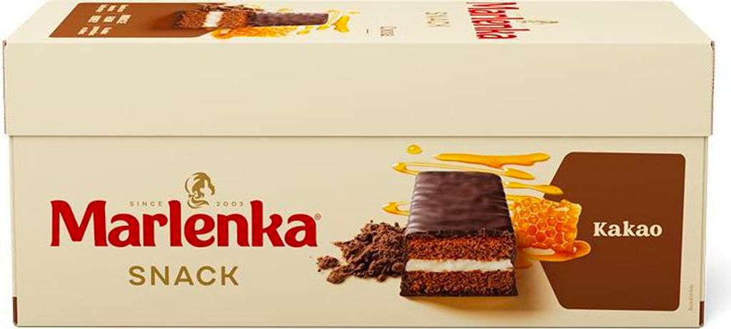 MARLENKA® Snack au miel au cacao 20 x 50 g, grand paquet de Image du produit 