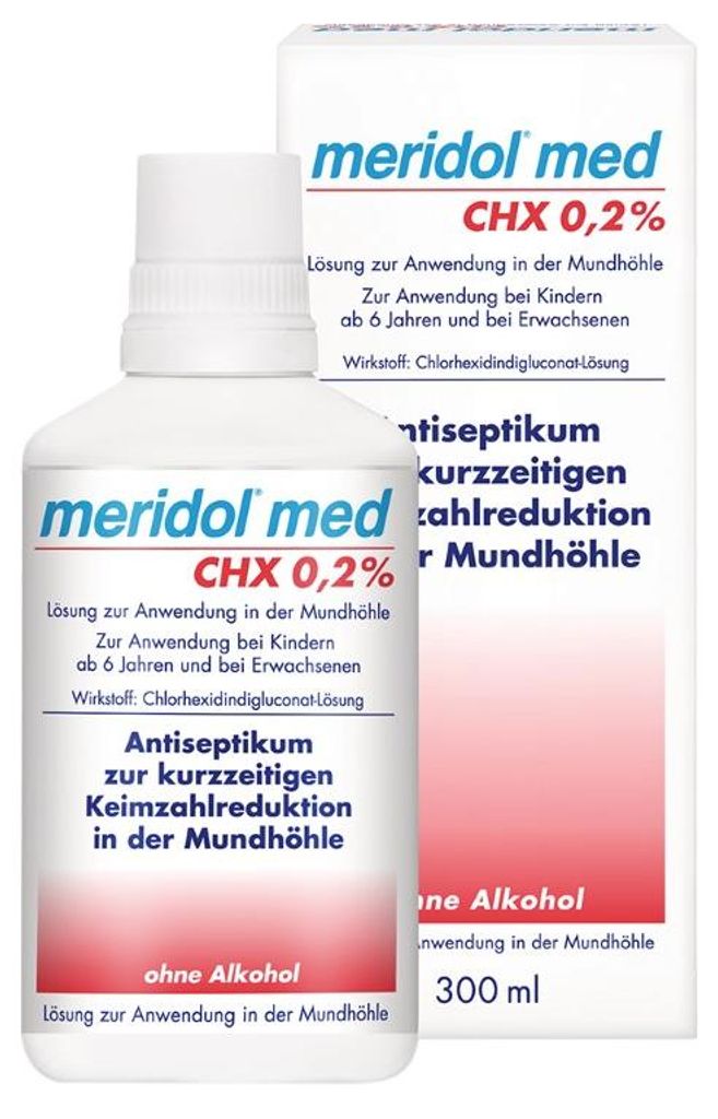 meridol med CHX 0,2% antibakteriální ústní voda s Obrázek produktu 