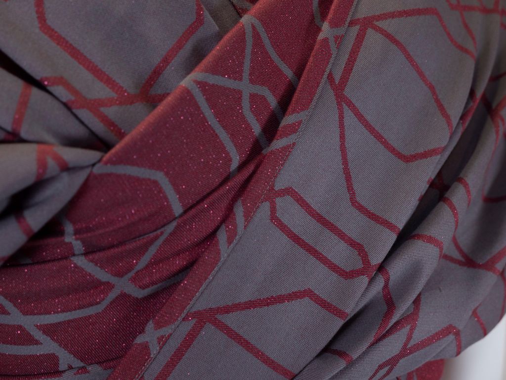 KAAMI | Tragetuch aus Baumwolle | Gr. 6 | Power of True Lover (Limited) – Rot