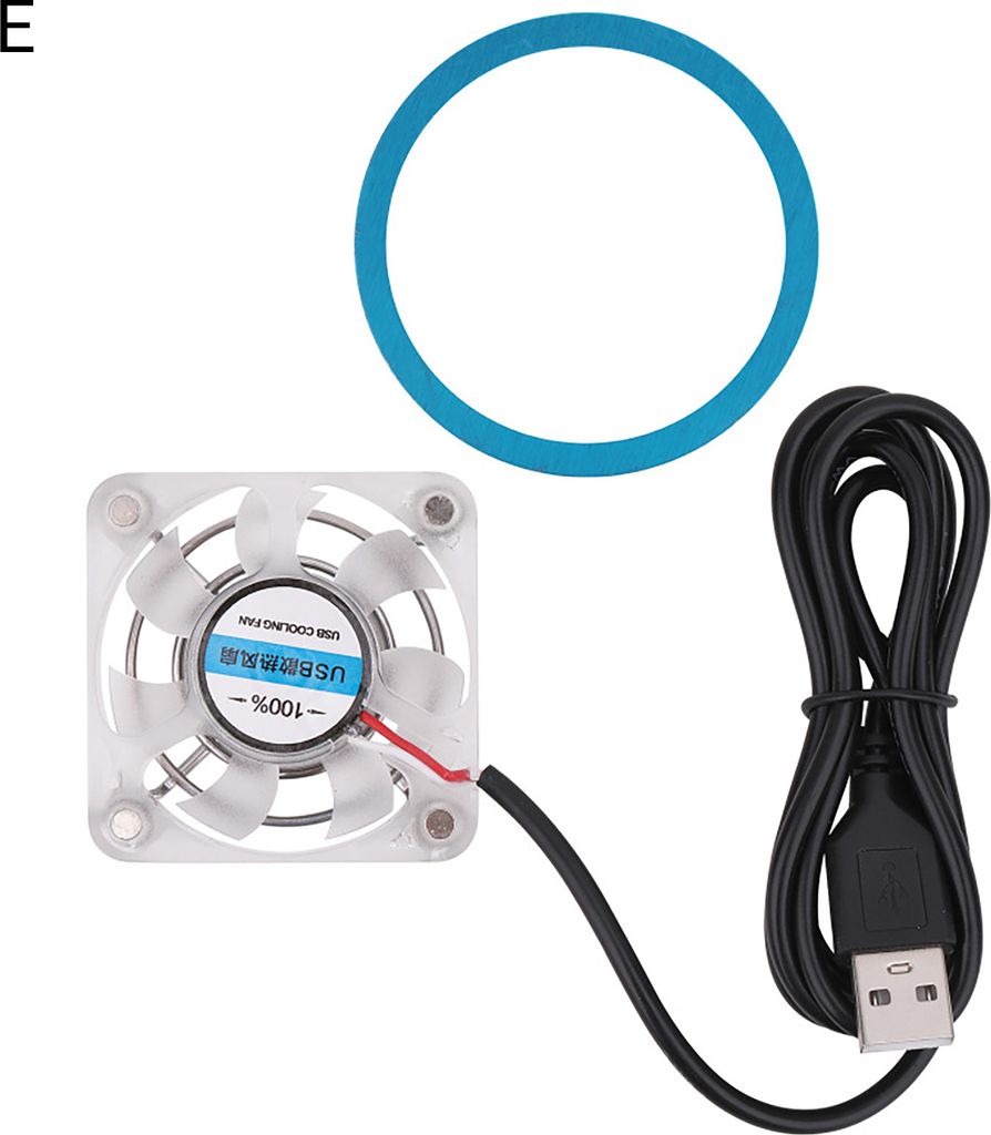 Mobile Cooling Lüfter tragbares Schnellgeschwindigkeit USB -Lade -Mini -Telefon -Lüfterkühler -Kühlersystem für Spielekonsole-E