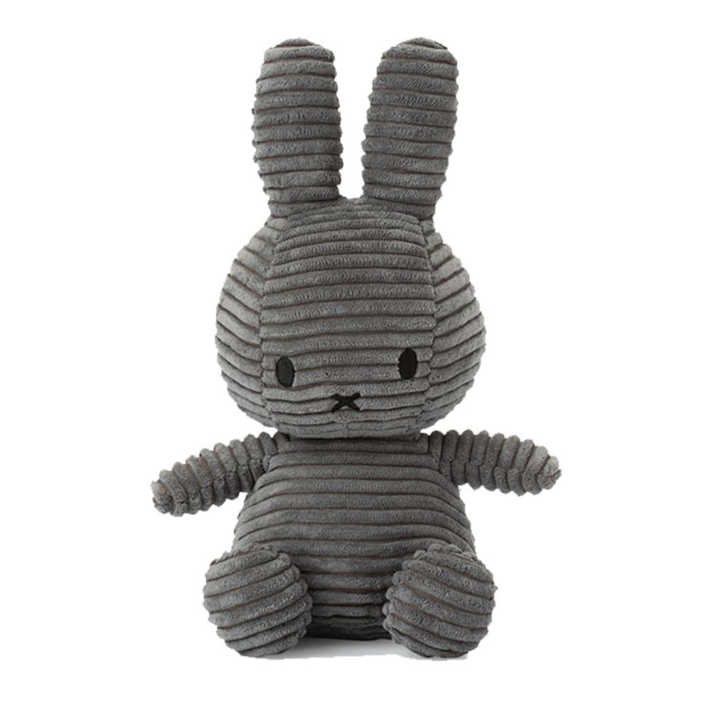 Miffy Kord Grau - 33 cm Produktbild 