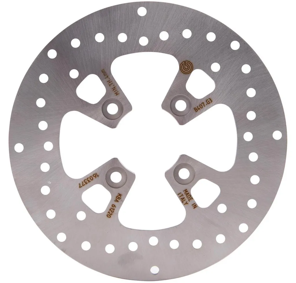 Disque de frein arrière Brembo fixe en acier inox série Or 220 mm