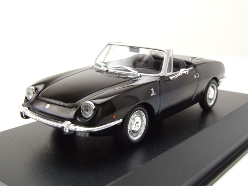 Maxichamps 940121231 Fiat 850 Sport Spider 1968 schwarz Produktbild 