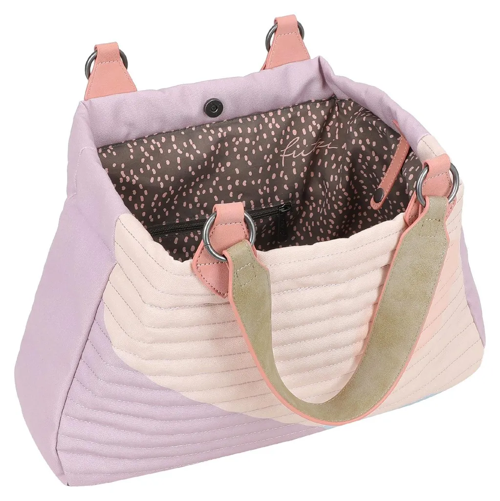 Sac shopper multicolore Izzy Medium en canvas Quilted édition limitée