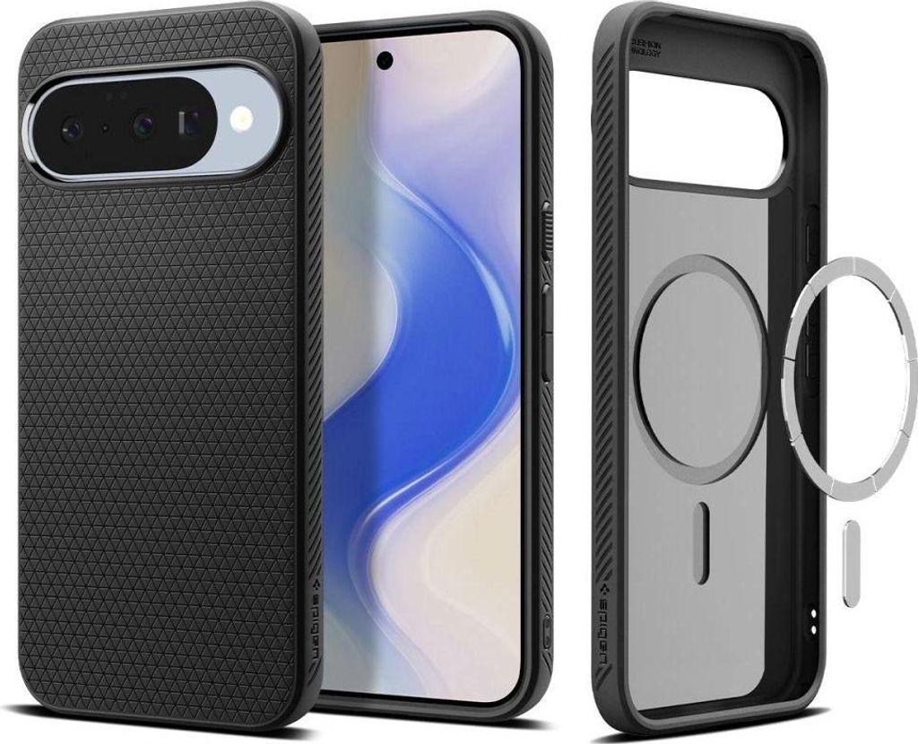Spigen Liquid Air Mag MagSafe Google Pixel 10 / 10 Pro Matt Schwarz
