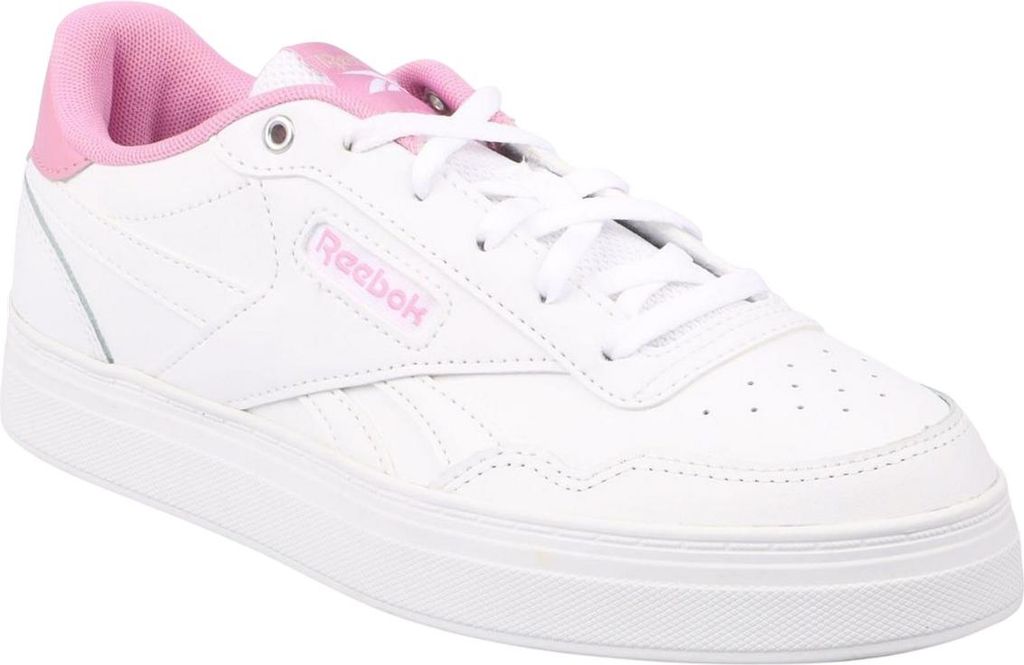 Reebok - Herren/Damen Uni Sneaker "Court Advance Bold", Leder GT6342 (37 EU) (Weiß/Pink)