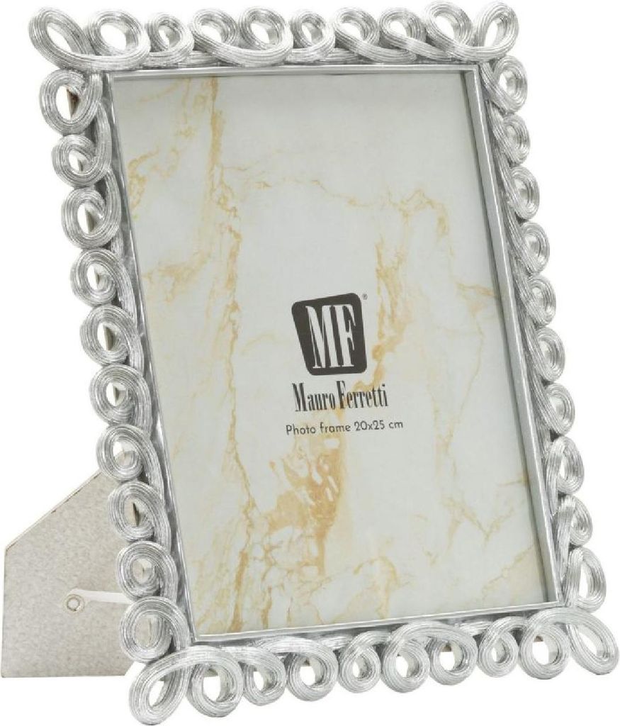 FURNLUX Rahmen Hohl Silber 26cm / Hauptfarbe: Silber / Abmessungen: 26 x 32 x 3 cm