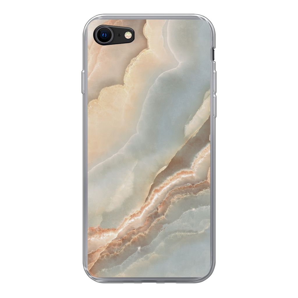MuchoWow® Handyhülle Schutzhülle Hülle für iPhone 8 Luxus - Produktbild 
