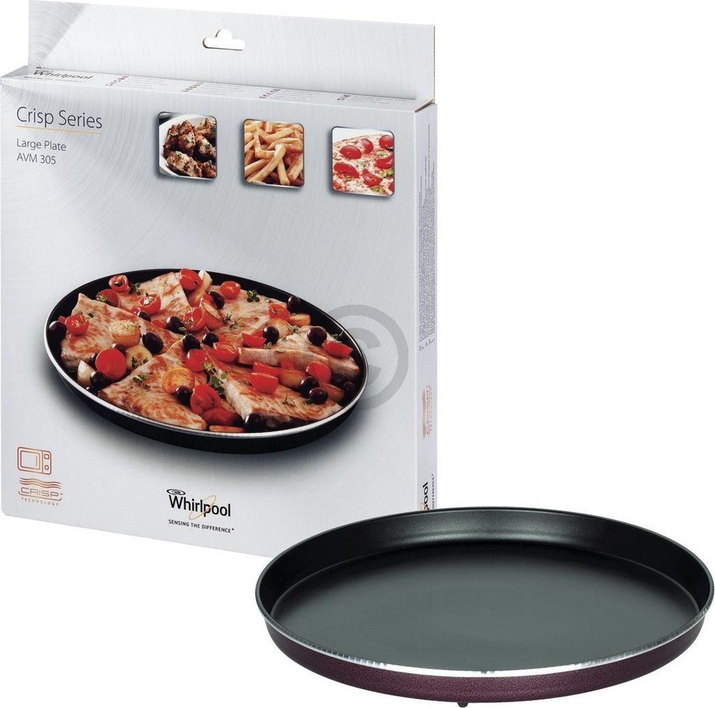 Backform tief 320mmØ Whirlpool AVM305 480131000085 für Mikrowelle