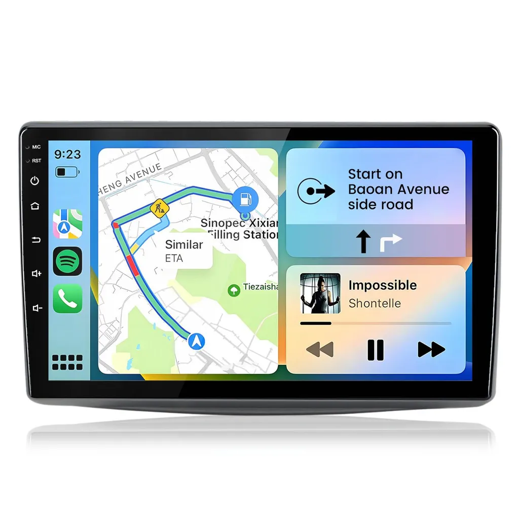 Navigatore 9" Android 15 Alfa Romeo Mito 955 Wireless CarPlay