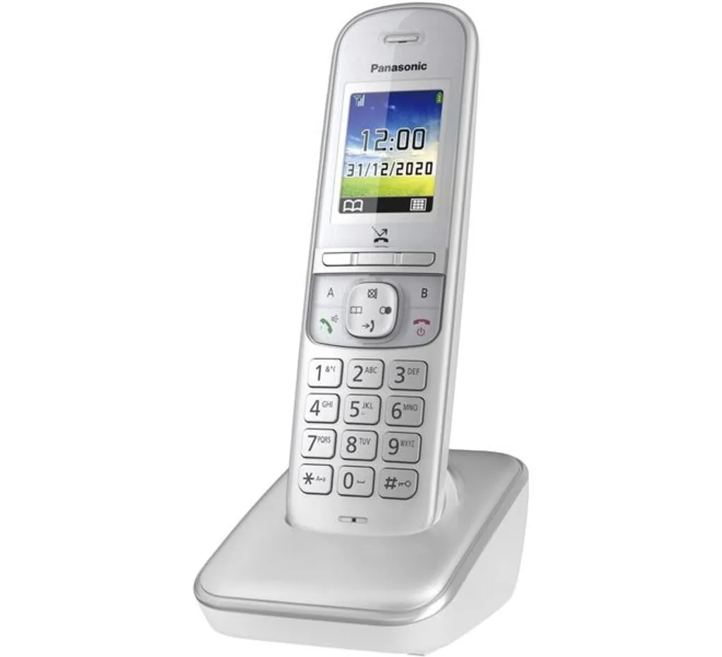 Téléphone Sans Fil Fixe Panasonic KX-TGH710G DECT avec Appel à 3 Voies