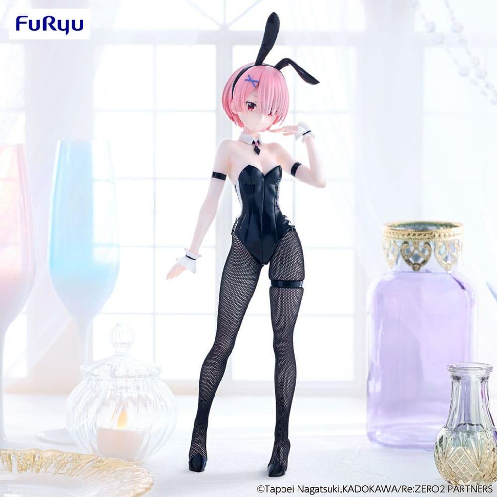 Re:Zero BiCute Bunnies PVC-Statue Ram Bicolor-Version 30 cm Produktbild 