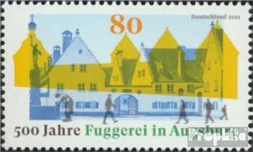 Briefmarken BRD (BR.Deutschland) 2021 Mi 3621 (kompl.Ausg.) Produktbild 