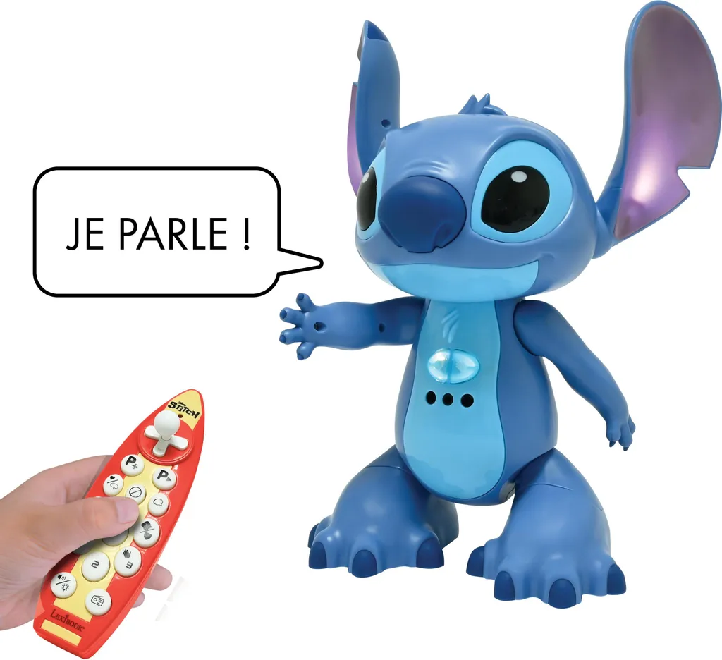 Robot Stitch avec voix originale et télécommande bilingue FR/EN
