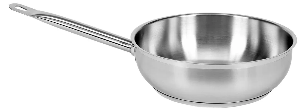 Pentola 24 cm Acciaio Inox 18/10 | Casseruola per Salse e Sughi 3,4L