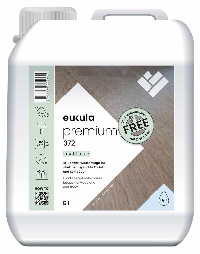 Eukula Premium 372, Matt, 5 Liter Produktbild 