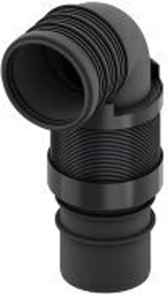 TECE 9820317 Gomito di collegamento TECE WC DN 90, flessibile