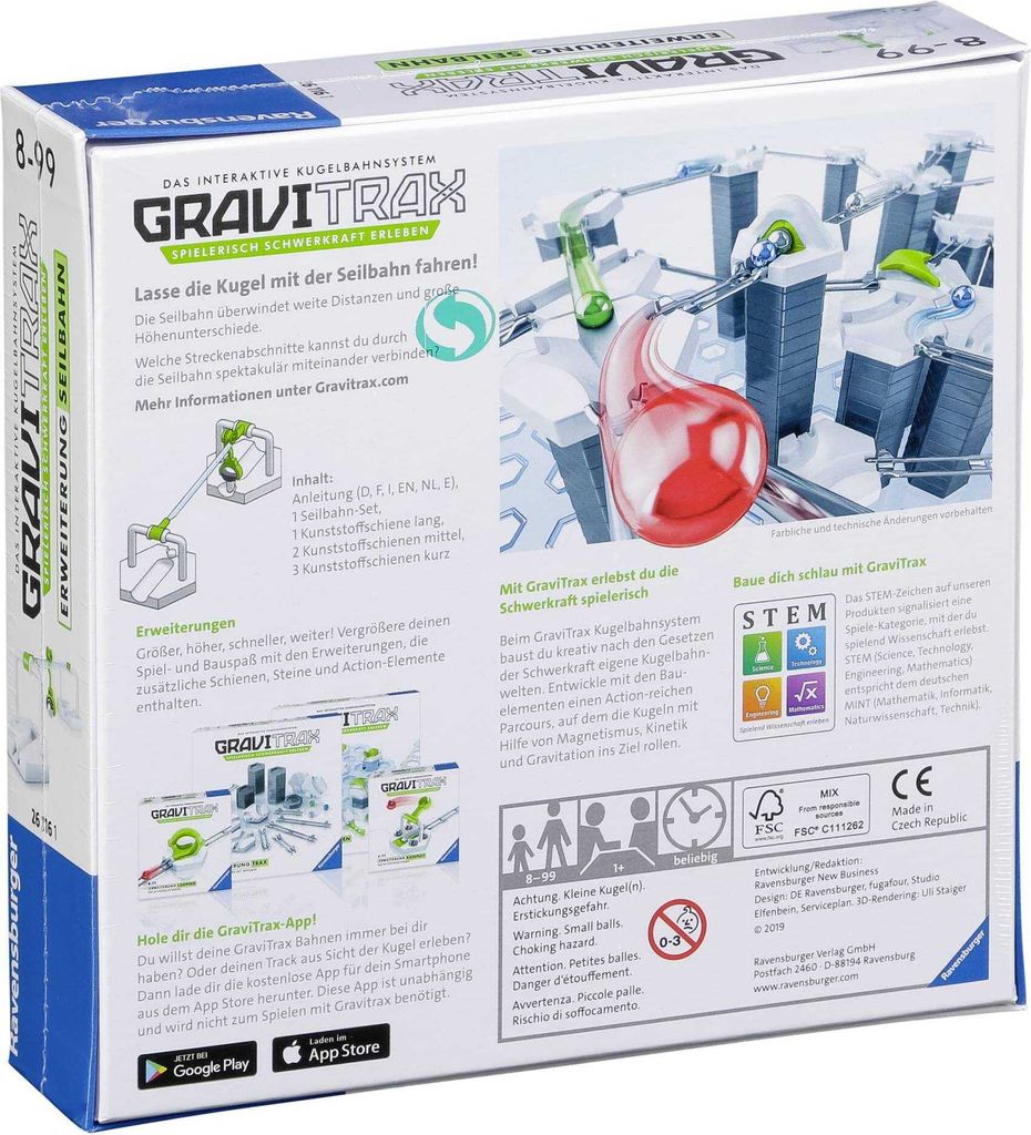 Ravensburger GraviTrax Seilbahn, 261161 Produktbild 6