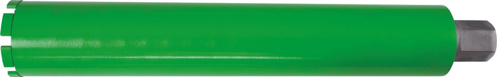 Eibenstock Diamant-Nass-Bohrkrone 11/4", Ø 41 mm, 450 mm Nutzlänge, 4 Segmente