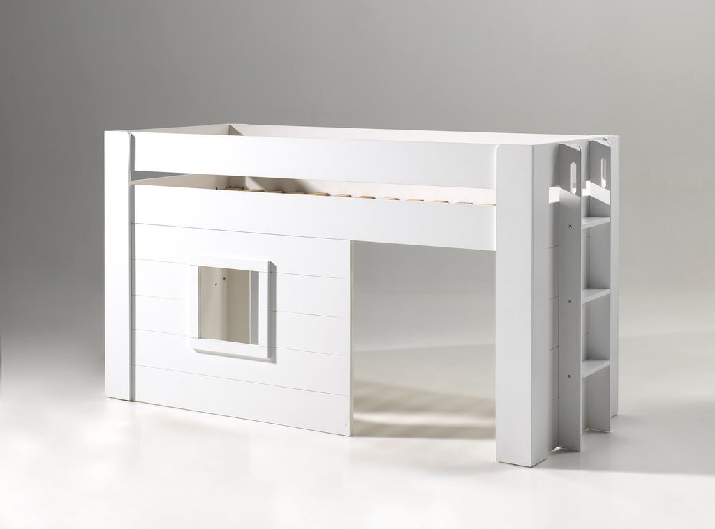 Vipack - Łóżko półwysokie Noah 90 x 200 cm, powierzchnia do Zdjęcie produktu 3