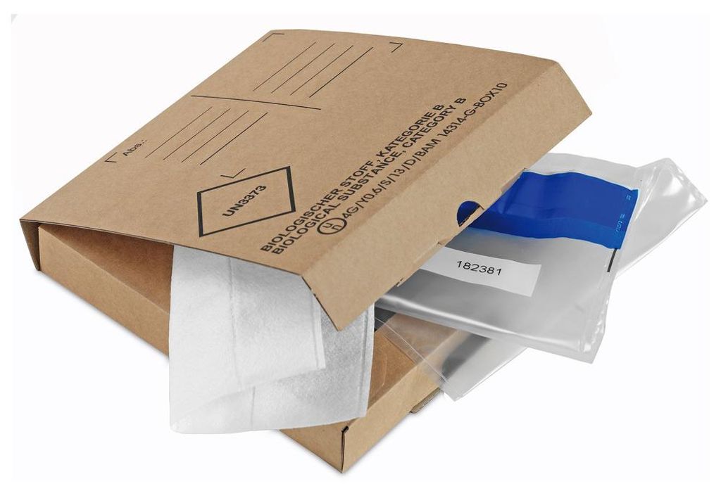 Dönges Verpackung für biologische Stoffe (Pappkarton Produktbild 