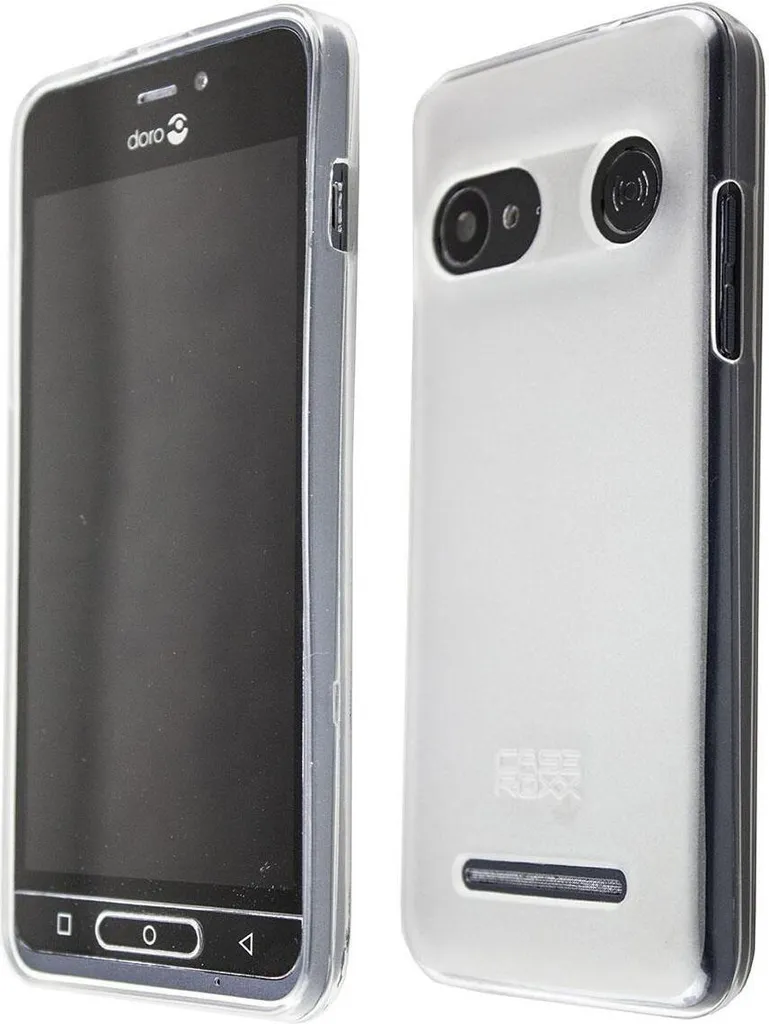 caseroxx TPU-Case for Doro 1360 / 1361 / 1362 in clear made of TPU