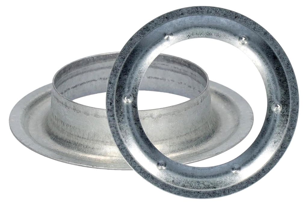 10 Stück Planenöse 25 mm Ø Rundöse verzinkt für PKW Anhänger