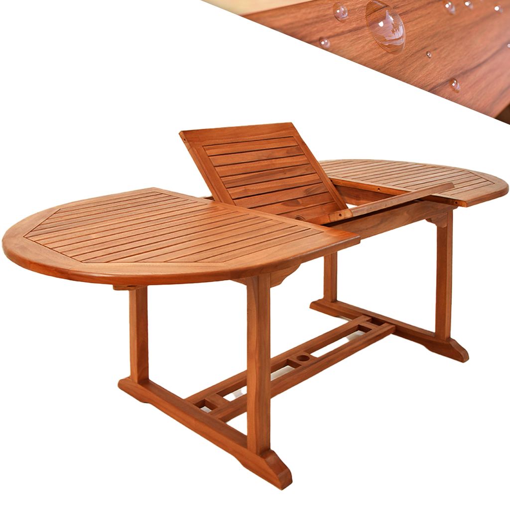 CASARIA® Table De Jardin Extensible Type Papillon 150-200 Image du produit 