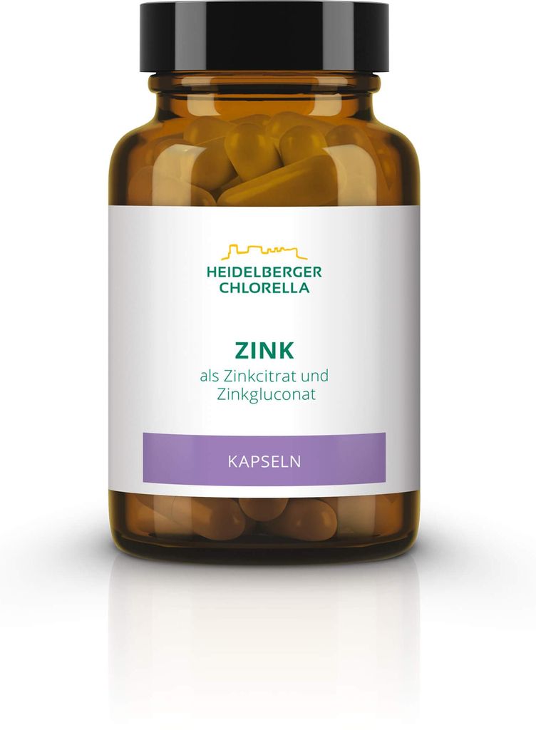 Capsule di clorella e zinco Heidelberg, 60 capsule Immagine del prodotto 